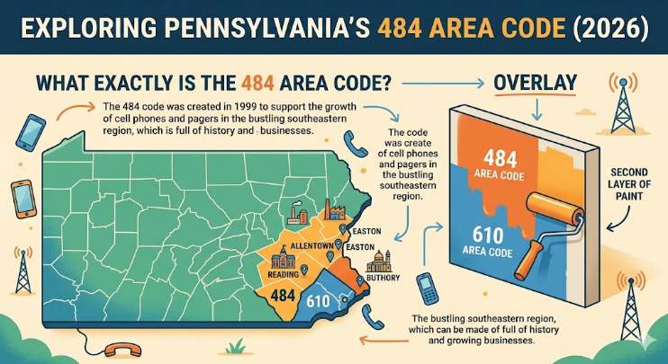 484 area code