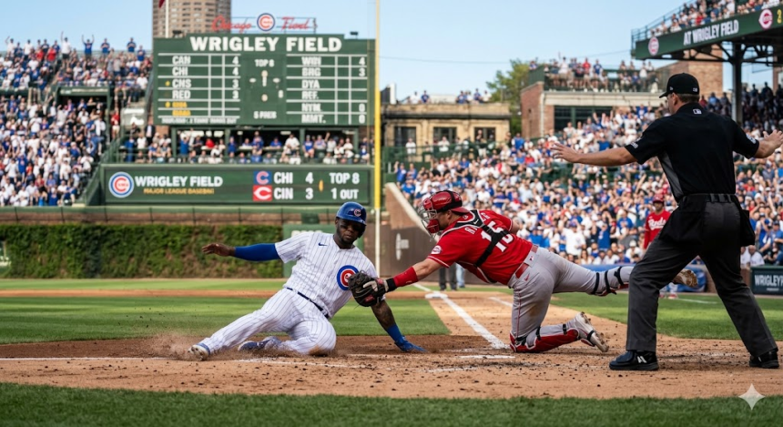 Chicago Cubs vs Cincinnati Reds Match Player Stats