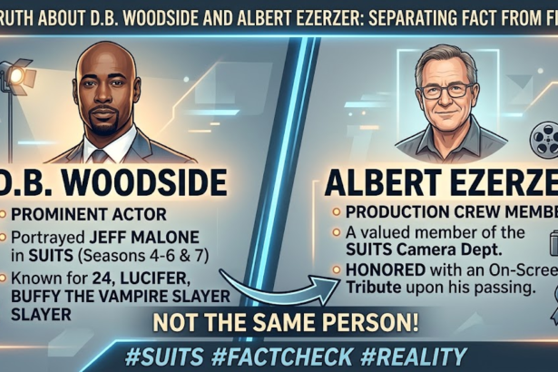 DB Woodside and Albert Ezerzer