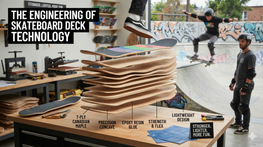 skateboard deck technology