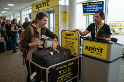 spirit airlines carry on size