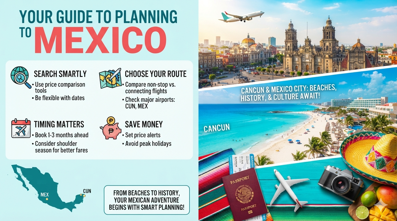 flights to Mexico